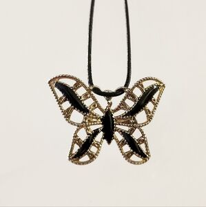 Filigree Butterfly Pendant